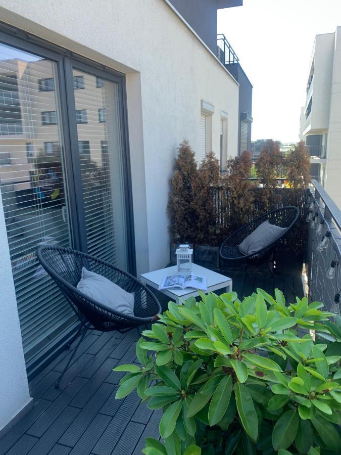 Two-Levels Penthouse With A Garden In The City Center Apartment Łódź Exterior foto